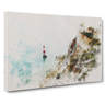 East Urban Home View of a Lighthouse Vol.5 Watercolour - Wrapped Canvas Graphic Art | Wayfair.co.uk